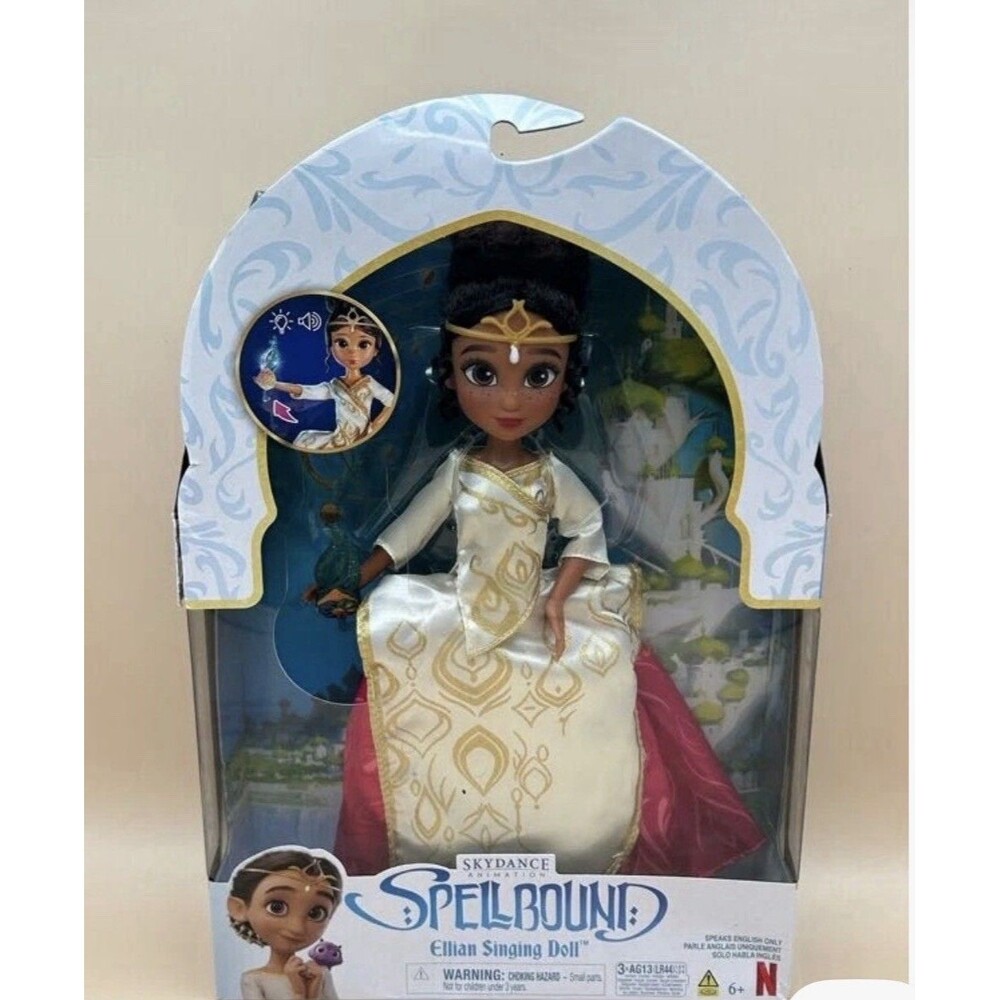 Spellbound Singing Ellian 9.5-Inch Doll & Accessories with 3 Songs & Lights New